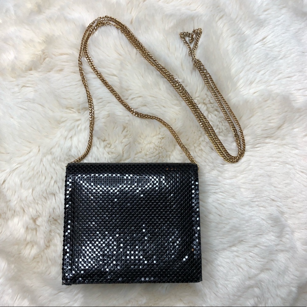 Vintage Mesh Crossbody Bag Clutch